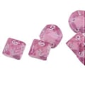 Pikkukuva 2 / 5: Muoviset 10 kpl 10-sivuiset D10 &D RPG Lautapeli Lelu DIY (Pinkki) Pink