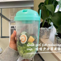 Miniatyrbillede 1 af 4: Keep Fit Salatmåltid Rysterkop med Gaffel og Salatdressingholder