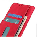 Miniatyrbillede 3 af 4: Retro Tekstur Læder Etui Til OnePlus CE 2 Lite 5G Red