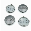 Miniatyrbild 2 av 4: Passar till Audi 60mm navkapsel A6 C5 hjul logotyp, 4-delad