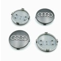 Miniatyrbillede 2 af 4: Egnet til Audi 60mm hjulnavkapsel A6 C5 hjullogo, 4-delt