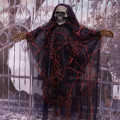 Pikkukuva 3 / 4: Violetti riippuva haamu Halloween-koriste - Riippuva ruohonleikkuri - Hallo