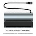 Miniatyrbilde 5 av 5: Steam Deck Dock Dokkingstasjon 6 i 1 HUB USB Type C til -kompatibel 4K 60Hz RJ45