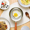 Miniatyrbild 4 av 5: Non-stick Små Stekpannor Rostfritt Stål Platt Botten Kastruller Köksstekpannor Köksredskap Lätt att Rengöra 16cm