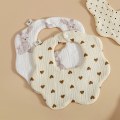 Pikkukuva 3 / 5: 6 kappaletta vauvan bandana-liivit 0-6 kuukauden ikäisille vauvatytöille ja -pojille