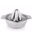 Miniatyrbilde 1 av 5: Rustfritt stål manuell juicer sitron appelsin fruktpresser med bolle juicer sil