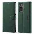 Miniatyrbillede 1 af 5: For Xiaomi Redmi Note 10 Pro Forwenw F1 Series Læder Etui Green