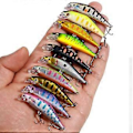 Miniatyrbilde 4 av 5: 5.7cm 3.4g Microbe Veidelsluker Sakte Synkende Minnow Falskt Agn