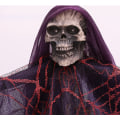 Pikkukuva 4 / 4: Violetti riippuva haamu Halloween-koriste - Riippuva ruohonleikkuri - Hallo