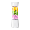 Miniatyrbillede 1 af 5: 78*240mm Hvid US Mini Blender Frugt Juice Press Smoothie Blender