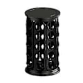 Miniatyrbillede 1 af 5: Karrusel Stand 40 Pods Opbevaringsstativ Roterende Kaffekapsel Organizer 360-graders Roterende Kaffe Black