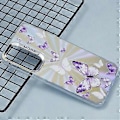 Pikkukuva 3 / 5: Samsung Galaxy S25+ -kotelo Laser TPU+PC Puhelinkuori Galvanoidulla Perhoskuviolla - AB6 AB6