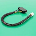 Miniatyrbillede 5 af 5: ATX Standard 24Pin Hun til 6P Han Intern Strømforsynings Adapter Kabel Konverter Ledning til Acer 6Pin Bundkort B