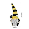Miniatyrbild 3 av 5: Humlebi Gnome, Skandinavisk Tomte Nisse Dvärg Svenska Figurer Bi Heminredning (pojke) boy