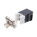Miniatyrbild 4 av 5: RJ45 Cat6 Keystone Jacks Slim Profil 2-pack, Ethernet Punch Down Keystone Jack Adapter