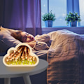 Miniatyrbillede 3 af 5: 1 stk. Pink LED Cloud Lampe Tulipan Lampe, Clouds Tulipan Natlampe med