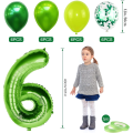 Miniatyrbillede 3 af 5: 4 års fødselsdag Dino-balloner, 100 cm kæmpe talballon 4, Bi