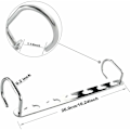 Miniatyrbilde 2 av 5: 8 stk. Flere kleshengere, plassbesparende kleshengestativ for D