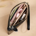 Miniatyrbilde 4 av 5: Lær clutch veske dame lommebok lang ny enkel mote håndveske
