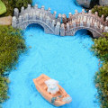 Miniatyrbillede 4 af 4: 10 stk. Miniature Have Miniature Dukkehuse Kunstig Harpiksbro til Fe
