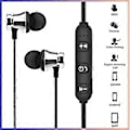 Pikkukuva 4 / 5: Langattomat magneettiset Bluetooth-kuulokkeet, urheilukuulokkeet, handsfree-mikrofoni, melu