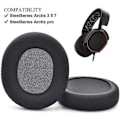 Miniatyrbild 5 av 5: Ersättning öronkuddar för SteelSeries Arctis 3 5 7 Gaming Headset