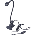 Miniatyrbillede 1 af 5: Clip på skrivebordslampe LED læselampe USB svanesenglampe med Swi