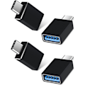 Miniatyrbild 1 av 5: 4-pack USB-C till USB-adapter, Typ C till USB 3.0-adapter USBC-sida-