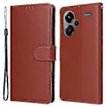 Pikkukuva 1 / 5: Xiaomi Redmi Note 13 Pro+ 5G -kotelo PU-nahkatelineellä ja 3 korttipaikalla Style B