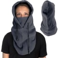 Miniatyrbillede 1 af 5: Mænds Vinterhat Kold Vejr Ansigt Grå Maske Balaclava Hætte Udendørs