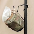 Miniatyrbild 4 av 5: 2 st Utomhus Camping Lampa Krok Halkfri Rostfritt Stål Pigtail Krok Halkfri Lampa Krok Bärbar Tältstänger Lamphängare Short model