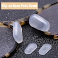 Miniatyrbild 3 av 5: Anti-Slip Skyddande Ögonbryn Pads för Glasögon (Vit, 5 Par, M)
