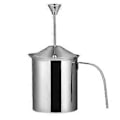 Miniatyrbild 1 av 2: Hemoton 304 Rostfritt Stål Mjölkskummare Dubbellagers Filterskärm Manuell Mjölkskummare Cappuccino Latte Kaffe Kanna Köksredskap (800cc)