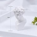 Miniatyrbild 4 av 5: 6 cm Klassisk Grekisk Huvudbyst Staty Skulptur Figurin Heminredning Staty (David) David