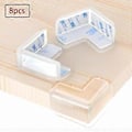 Miniatyrbillede 1 af 5: Hjørnebeskyttere fra Wemk, Stødbeskyttelse til babyer og børn, Transparent hjørnebeskyttelse til møbler, Ekstra tyk og blød, Lugtfri, Stærk vedhæftning (12 stk., L-formet)