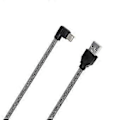 Miniatyrbilde 4 av 5: USB 2.0 Hann til USB C Datakabel Rett Hode/90 Graders Vinklet Flat Kabel For Nettbrett Telefoner 480Mbps Dataoverføring 0.5m straight head