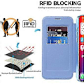 Miniatyrbillede 5 af 5: Magnetisk etui med kortlommer og RFID-blokering i læder til iPhone 16 Pro Max Style G