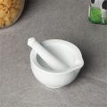 Miniatyrbild 4 av 4: Porcelänmortel och mortelstöt, keramisk örtslipmaskin pillerkross S
