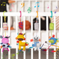 Miniatyrbild 3 av 5: Babysitter leksak vagga skramla djurleksaker, baby hängande leksaker N