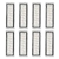 Pikkukuva 1 / 5: 8 kpl HEPA-suodattimen vaihtosuodatin Xiaomi Roborock S5 S50 S51 S55 S6 S6 MAXV S5 MAX T6 T7 S4 Max S4 E5 -malleihin