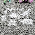 Miniatyrbillede 5 af 5: Dinosaur Metal Skærestencils DIY Scrapbooking Album Papirkort Skabelon Form Prægning Dekoration