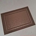 Miniatyrbilde 2 av 5: Spisebrikke med brett, Sklisikker, Vaskbar, PVC Bordmatte, Rivsikker, Varmebestandig, Spisebrikke, Flekkbestandig, Brun 6 Stykker