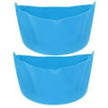 Miniatyrbild 1 av 2: 2 st Slow Cooker Liner Slow Cooker Tillbehör Silikon Slow Cooker Liner Slow Cooker Insats Sky-blue