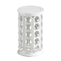Miniatyrbillede 1 af 5: Karrusel Stand 40 Pods Opbevaringsstativ Roterende Kaffekapsel Organizer 360-graders Roterende Kaffe White