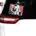 Miniatyrbillede 4 af 5: 2 stk. One_Piece_Monkey-D-Luffy Peeker- Klistermærker til bil DIY A