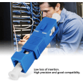 Miniatyrbild 3 av 5: Fiberoptisk adapter, SC hane till LC hona hybrid enkelmod fibe
