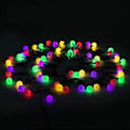 Miniatyrbilde 5 av 5: 1 stk Flerfarget Utendørs Solcellelysstreng 100 LED 12M Vanntett