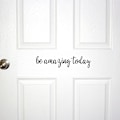 Pikkukuva 2 / 4: 2 kpl Be Amazing Today Tarra 16\" X 3.5\" Lainaus Peili Lainaukset Vinyyli