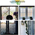 Miniatyrbilde 4 av 5: Non-Adhesive Window Film Stained Glass Window Film Static Froste