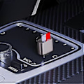 Miniatyrbild 5 av 5: Bärbar Typ C TF-Kortläsare för Minneskort Kompatibel med Android Smartphones Tablets Laptops Tillbehör